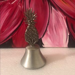 Vintage Woodbury pineapple sliver bell